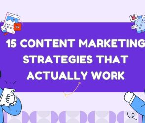 Content Marketing Strategies