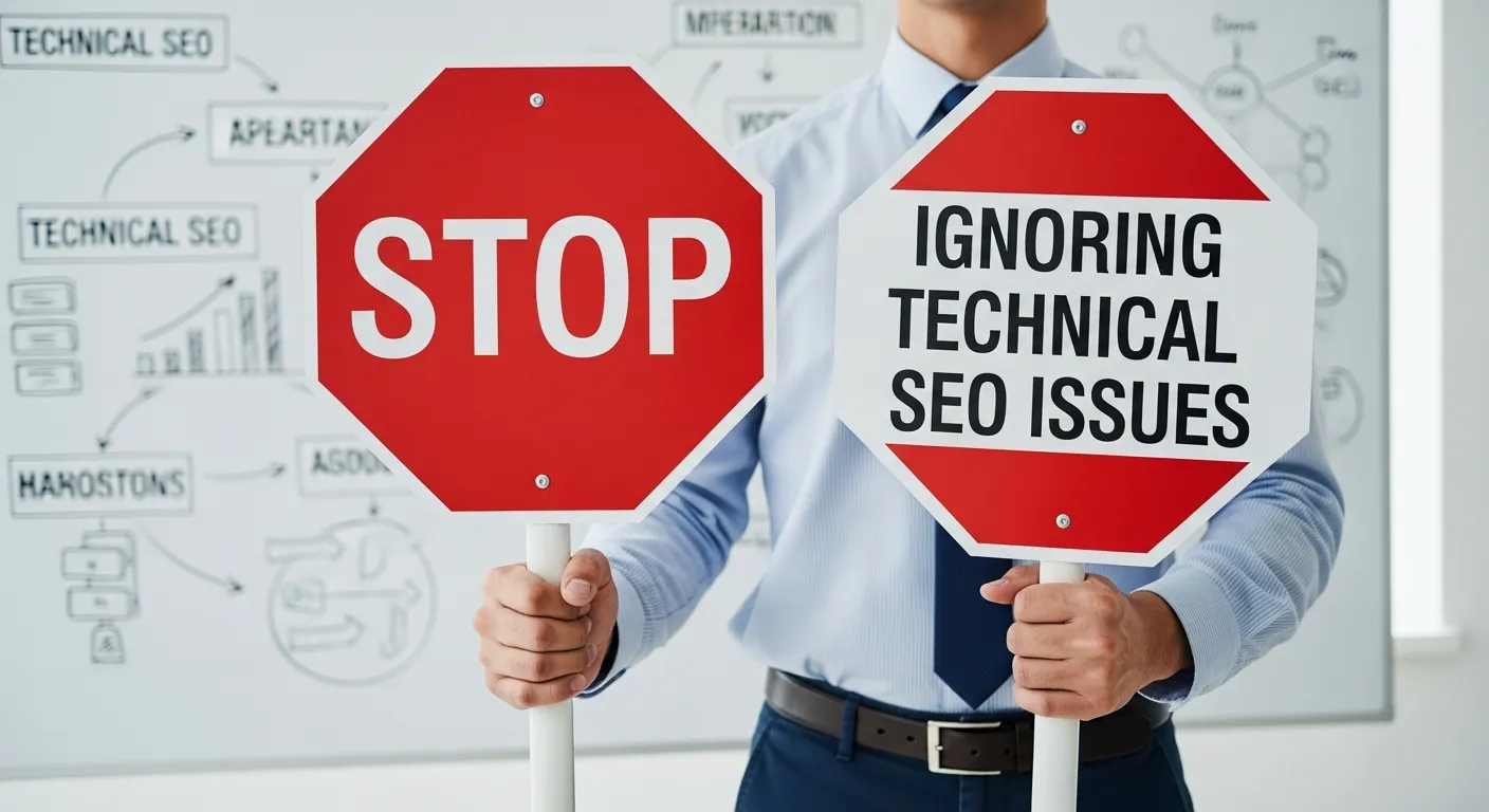 Ignoring Technical SEO Issues