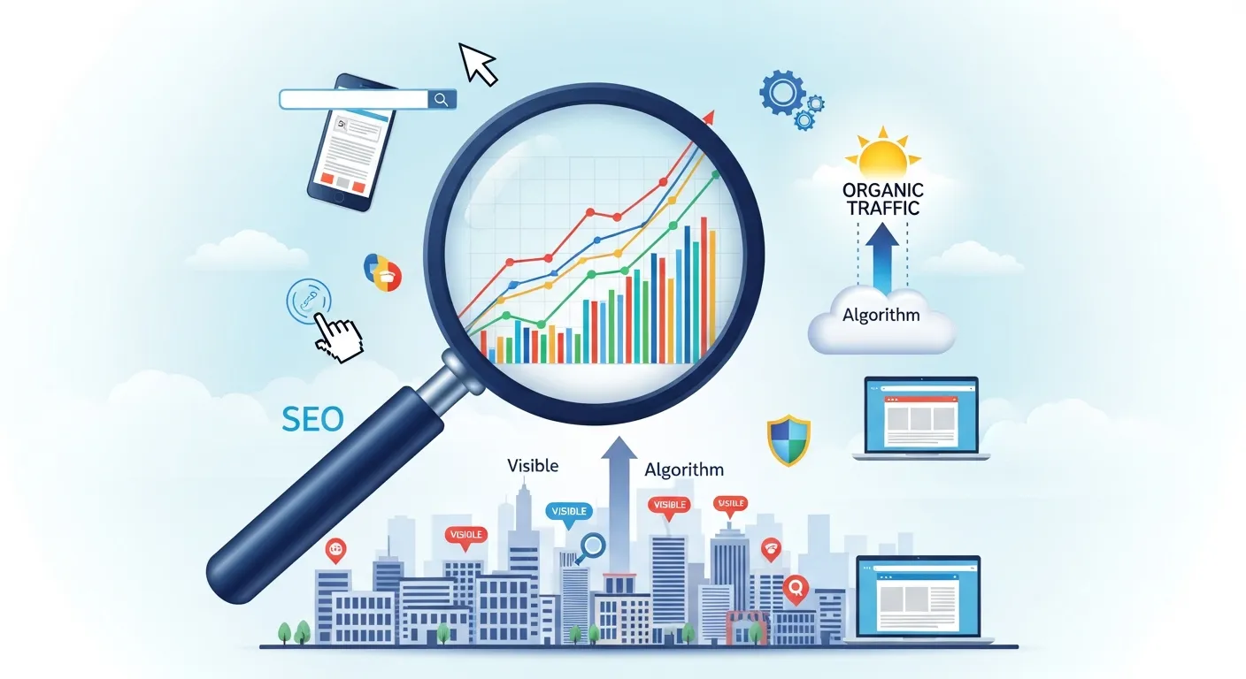 Improved Search Engine Visibility and Organic Traffic