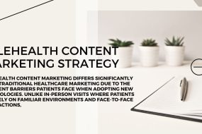 Telehealth content marketing strategy
