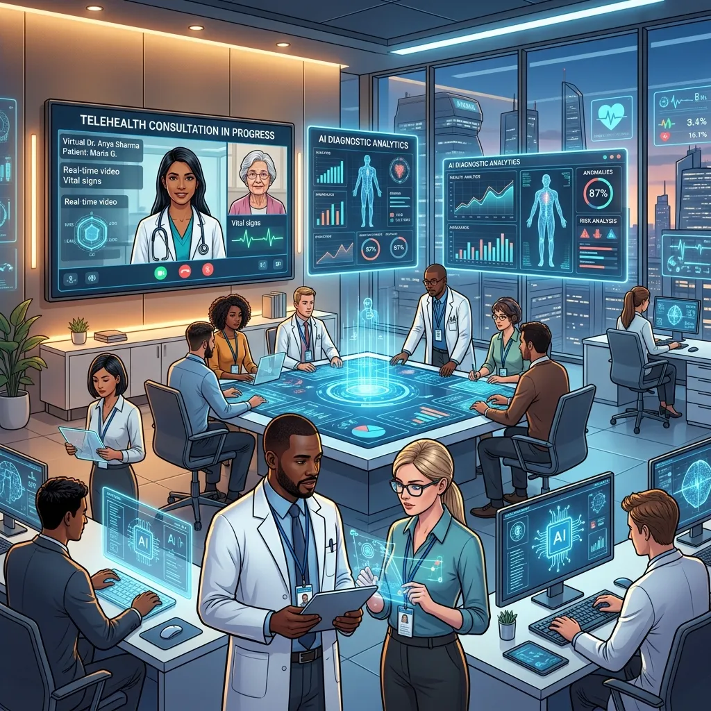 Implement AI and Telehealth Solutions