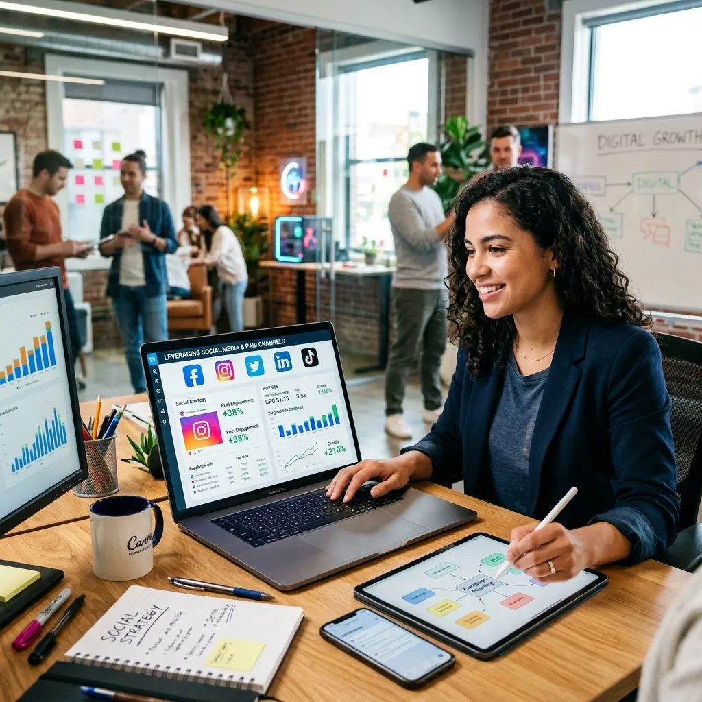 Leveraging Social Media and Paid Channels
